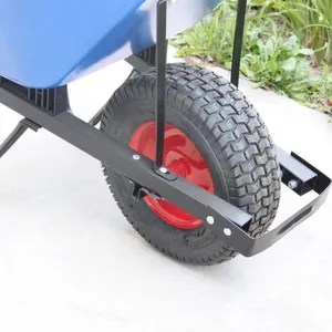 Factory Supply Construction Wheelbarrow for Heavy Load Transport for Hardware Dealers Bulk Purchase Solution for Soil Sand Cement and Crop T thumbnail-1