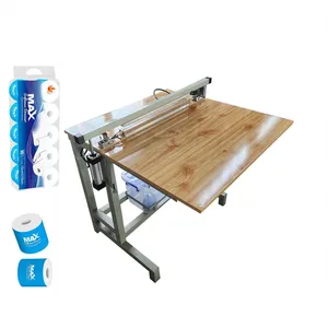 Customized Embossed Toilet Paper Rewinding Machine Jumbo Roll Toilet Paper Machine Production Line thumbnail-4