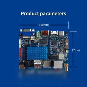 GeniusCore RK3288 Liontron C4 Industrial Single Board Computer 2GB+32GB EMMC 4K Decoding Android Linux Embedded Control Mainboard thumbnail-4