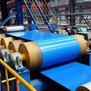 Hot-selling Pre-coated Film Roll, Double-coated Color-coated Metal Roll Paint Galvanized Steel Coil PPGI PPGL Steel Coil Sheets thumbnail-1