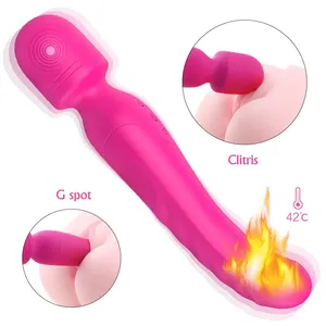 Dual-End Wand Massager — 3 Modes + Heating, 800mAh, IPX7, OEM thumbnail-5