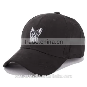 Custom Embroidery Suede Baseball Cap thumbnail-3