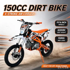 150cc Two Wheel All Terrain Off-road Motorcycle Gasoline Dirt Bike for Adult Trail Riding Recreation thumbnail-1