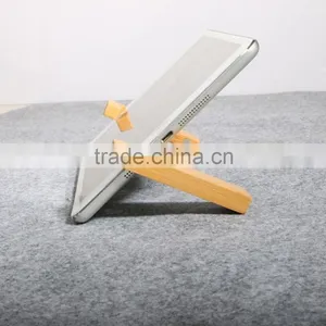 Wooden Desk Box Office Holder Case for Phone and Ipad Standing thumbnail-4