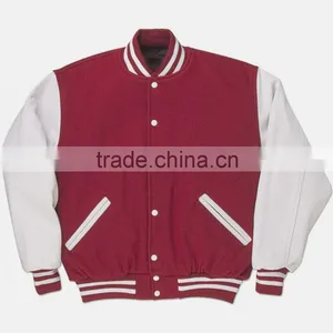Hot Mens Boys College Varsity Letterman Baseball Jacket thumbnail-2