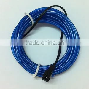 Quality 2.3mm Round Blue EL Wire for Clothes thumbnail-1