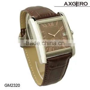 Simple Design Fashion Wholesale Stainless Steel Case Back Vintage Wrist Watch thumbnail-1