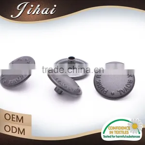 With Logo Paint Brass Spring Clip Two Parts Metal Wholesale Snap Buttons thumbnail-6
