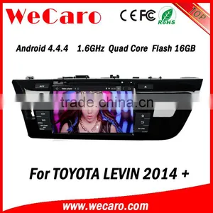 Wecaro Android 4.4.4 Car Stereo 2 Din for Toyota Levin Car Stereo Stereo Mirror Link 2014 2015 thumbnail-1
