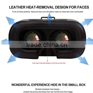 New Upgraded Version HD VR BOX 3D Virtual Reality Glasses for 3.5 to 6 Inch Smartphone thumbnail-2