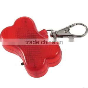Anti Lost Flashing Bone Shaped Pet Blinker Safety Walking thumbnail-4