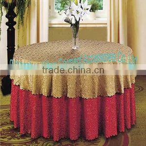 White Tablecloth for Hotel thumbnail-3