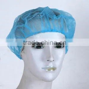 Disposable Non-woven Bouffant Cap Nurse Cap thumbnail-2
