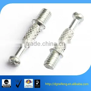 Galvanized Knurled Furniture Connector Assembly Fittings thumbnail-1