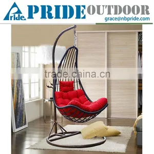 Wholesale Furniture Luxurious Comfort Outdoor Wicker Furniture Garden Hanging Bedroom Swing Chair thumbnail-1
