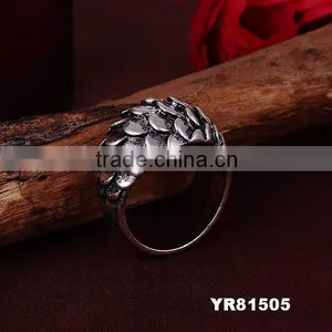 Wholesale Zinc Alloy Skull Ring Jewelry For Men thumbnail-1