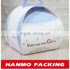 2014 Cute Shape Printed Box/carton for Cake thumbnail-1