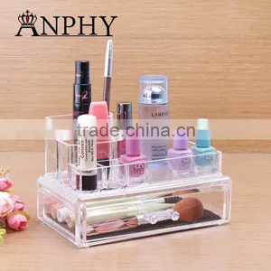 C37 ANPHY Cosmetic Box Organizer With 1 Drawer Makeup Drawer With Holder Rack Quality Choice thumbnail-1