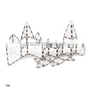 MagnaTiles 32pc ICE (clear, no Color) Set thumbnail-3