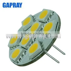 ce Rohs 8leds 5050 SMD 1.3w G4 24v White Led thumbnail-1