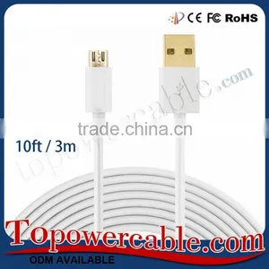Free Sample Fast Charging Shielded Mobile Phone Micro Usb Cables For Sony thumbnail-3
