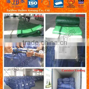 PVC Laminated Tarpaulin for Cover Truck thumbnail-5