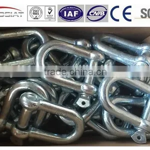 Electrial Galvanized European Standard D and Bow Shackle thumbnail-3