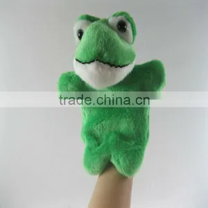 Funny Plush Frog Hand Puppet thumbnail-1
