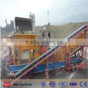Mobile Crushing Plant, Mobile Cone Crusher, Mobile Cone Cruhser Station thumbnail-2