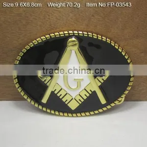 Low Price Plate Metal Buckle 40mm Zinc Alloy Belt Buckle thumbnail-1