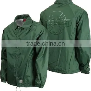 Wholesale Nylon Coaches Jackets, Wholesale Men Coaches Jackets, Wholesale Custom Coaches Jackets thumbnail-5