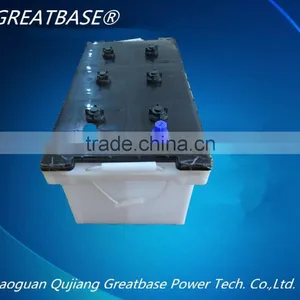 High Quality N200- 12V 200ah Dry Charge Heavy Duty Vehicle Battery thumbnail-2
