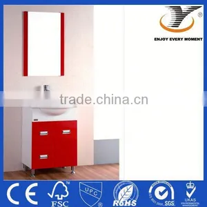 Red Simple Design Hangzhou China Bathroom Furniture thumbnail-1
