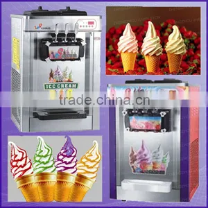 CE Approved Ice Cream Making Machine With Different Flavors thumbnail-1