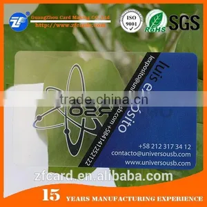 85.5*54*0.76 mm Size Printing Transparent Card thumbnail-1