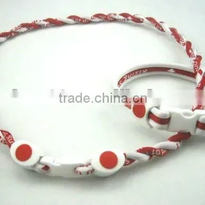 2012 London Olympic Games Balance Germanium Japan Team Handmade Necklace thumbnail-1