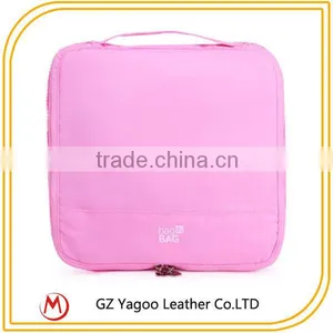 2015 Lady Stylish Travel Square Cheap Cosmetic Bag With Hook thumbnail-3