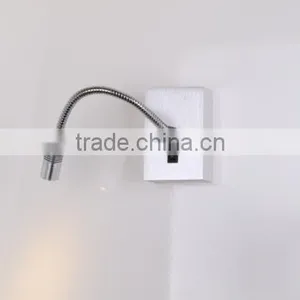 Spain Reading Silver Goose Neck Bedding Wall Light Reading Washer Light thumbnail-2