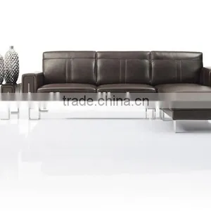 S-13 Leather Sofa Corner Sofa Office Furniture Quality Choice thumbnail-3