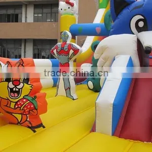 Cartoon Fun City Giant Inflatable Kids Playground Equipment for Sale Quality Choice thumbnail-4
