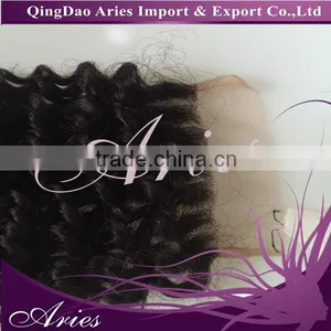 New Arrival Brazilian Virgin Hair Lace Closure , Virgin Brazilian Loose Wave Spiral Curly Closure thumbnail-2