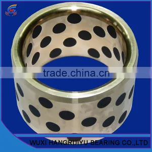 35 * 45 * 50 mm Steel and Bronze Graphite Embeded Oilless Bushing Bearing Used in Injection Motion Machines thumbnail-1