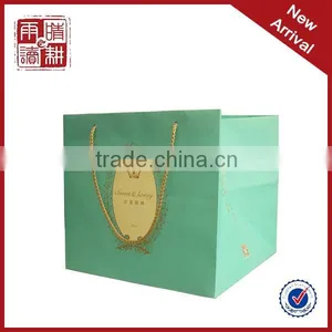 Laminate Paper Shopping Bag Produce Bag Paper Bag Rope Handle thumbnail-1