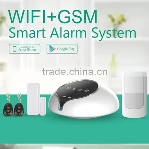 Home Security Alarm System SOS Button on Panel Support 5 Group Alarm Phone Call Number Wifi Gsm Alarm thumbnail-4