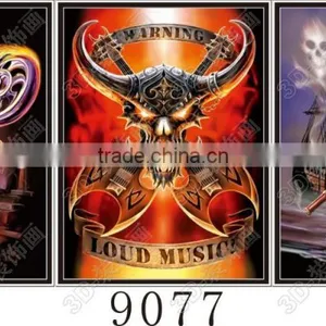 On Sale Factory 3D Flip Lenticular Pictures - BAD TO THE BONE thumbnail-1