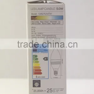 LG LED Light Candle 5W 300LM 2700K Dimmable C0527EA4T41 CLEAR thumbnail-3