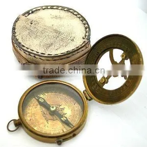 Brass Big Nautical Compass Pendant/ Nautical Pendant / Compass FOR PENDANT thumbnail-1