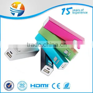 Small MOQ Gift for Girls Portable Power Bank 2600mAh for Smartphone thumbnail-4