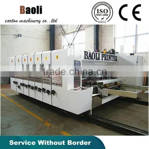 Remarkable Performance Automatic 5 Color Corrugated Carton Flexo Printer Slotter Die Cutter Machinery thumbnail-1