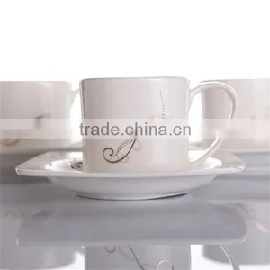 2014 Hot Sale Hotel Restaurant Fine Bone China Coffee Cup thumbnail-1